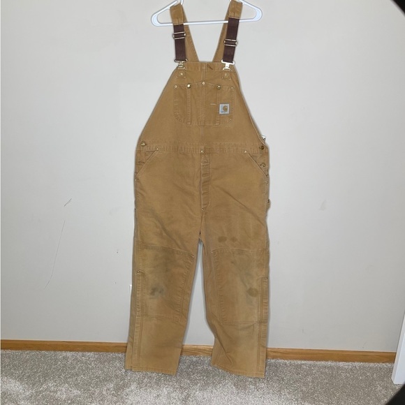 Carhartt Overalls Bibs Vintage Dungarees - Picture 1 of 5